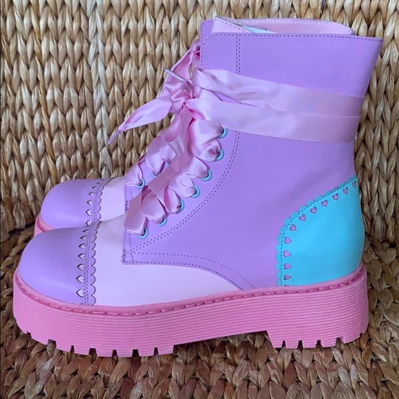 Dolls Kill Shoes Nwob Sugar Thrillz Dolls Kill Bubblegum